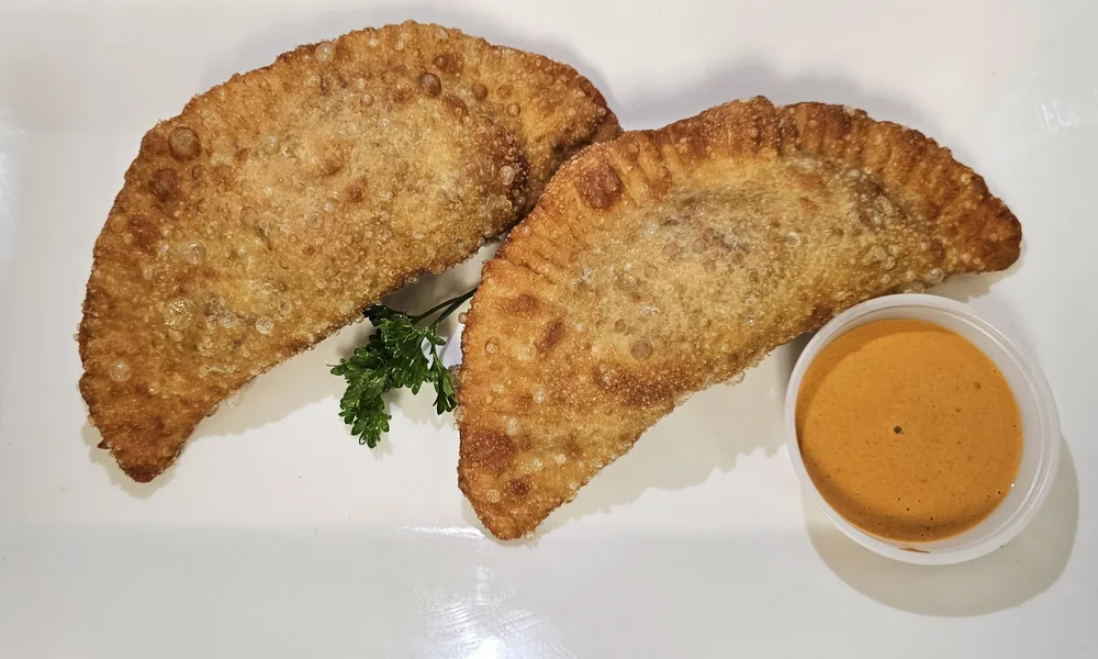 Golden handmade empanadas